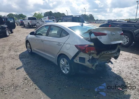 2019 Hyundai Elantra Sel from USA, damaged, VIN 5NPD84LF8KH466976